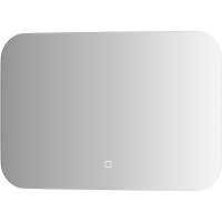 Зеркало Defesto Opti 60x40 с подсветкой 17W-3000К/Сенсорный выключатель/Теплый белый свет