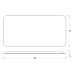 Зеркало Defesto Opti 100x50 с подсветкой 28W-3000К/ИК - выключатель/Теплый белый свет