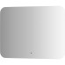 Зеркало Defesto Opti 80x60 с подсветкой 25W-3000К/ИК - выключатель/Теплый белый свет