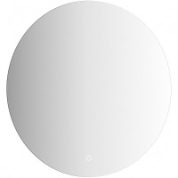 Зеркало Defesto Opti 60x60 с подсветкой 15W-4500К/Сенсорный выключатель/Нейтральный белый свет