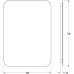 Зеркало Defesto Opti 50x70 с подсветкой 21W-4500К/Без выключателя/Нейтральный белый свет