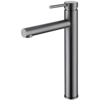 Смеситель для раковины Caprigo Don 53-023-GUN Вороненая сталь