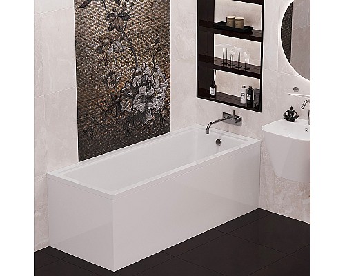 Акриловая ванна Corpa Nera Davinci 150x70 CN05001WH без гидромассажа