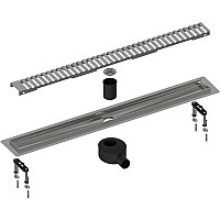 Душевой лоток Timo Drain System 70 DS230107/01 с решеткой Сатин