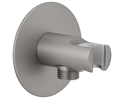 Шланговое подключение Remer 337XNPO Никель матовый брашированный