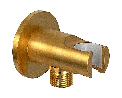 Шланговое подключение Remer 337MBG Золото брашированное