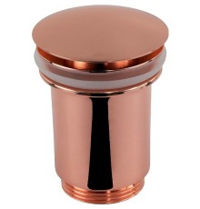 Донный клапан Remer click-clack Медь глянцевая