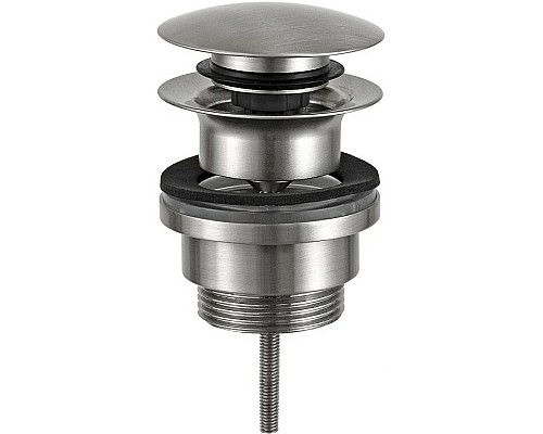 Донный клапан Remer SS905CCR114 click-clack Нержавеющая сталь