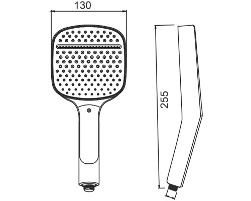 Ручной душ Splenka S450.54 Хром