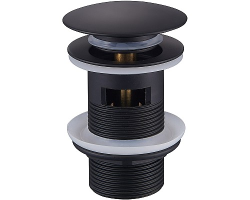 Донный клапан Raglo R600.03.06 click-clack Черный матовый