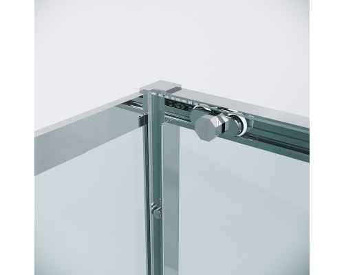 Душевой уголок Grossman Style 100х90 120.K33.05.1090.10.00 профиль Хром стекло прозрачное