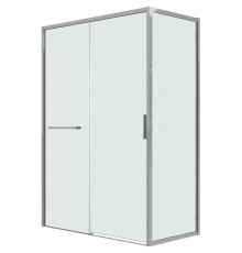Душевой уголок Grossman Style 110х70 профиль Хром стекло шиншилла