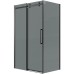 Душевой уголок Grossman Classic 110х90 120.K33.04.1190.21.10 профиль Черный матовый стекло тонированное