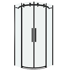 Душевой уголок Grossman Classic 100х100 301.K33.04.1010.21.00 профиль Черный матовый стекло прозрачное