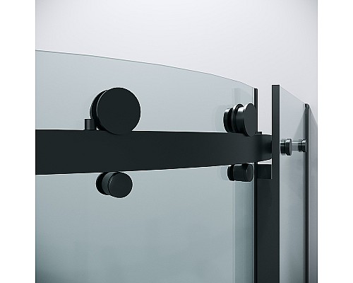 Душевой уголок Grossman Classic 100х100 301.K33.04.1010.21.00 профиль Черный матовый стекло прозрачное