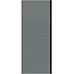 Душевая стенка Grossman Classic 80 200.K33.04.80.21.10 профиль Черный матовый стекло тонированное