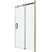 Душевая дверь Grossman Classic 100 100.K33.04.100.32.00 профиль Золото сатин стекло прозрачное