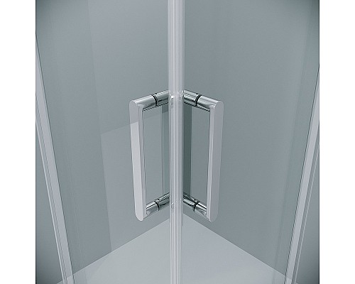 Душевой уголок Grossman Classic 100х100 300.K33.04.1010.10.00 профиль Хром стекло прозрачное