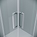 Душевой уголок Grossman Classic 100х100 300.K33.04.1010.10.00 профиль Хром стекло прозрачное