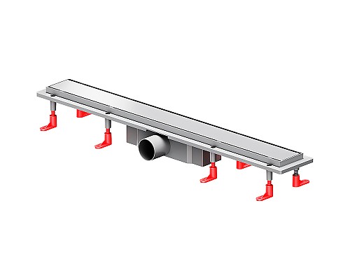 Душевой лоток AM.PM PrimeFlow 70 W02SC-U11-070-04SB с решеткой Хром матовый / под плитку Tile