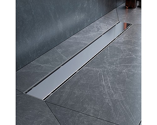 Душевой лоток AM.PM PrimeFlow 70 W02SC-U11-070-04SB с решеткой Хром матовый / под плитку Tile