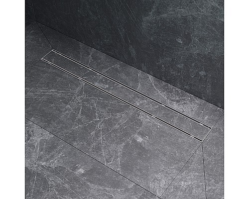 Душевой лоток AM.PM PrimeFlow 70 W02SC-U11-070-04SB с решеткой Хром матовый / под плитку Tile