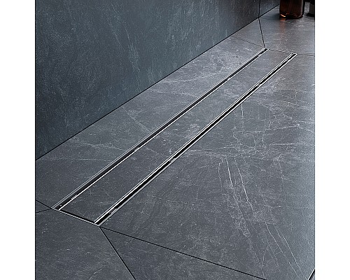 Душевой лоток AM.PM PrimeFlow 70 W02SC-U11-070-04SB с решеткой Хром матовый / под плитку Tile