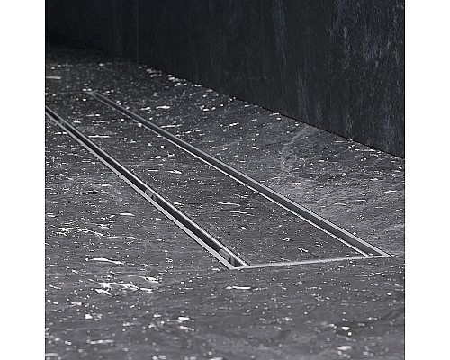 Душевой лоток AM.PM PrimeFlow 70 W02SC-U11-070-04SB с решеткой Хром матовый / под плитку Tile