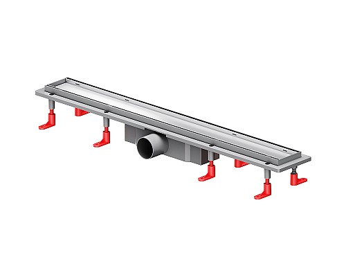 Душевой лоток AM.PM PrimeFlow 70 W02SC-U11-070-04SB с решеткой Хром матовый / под плитку Tile