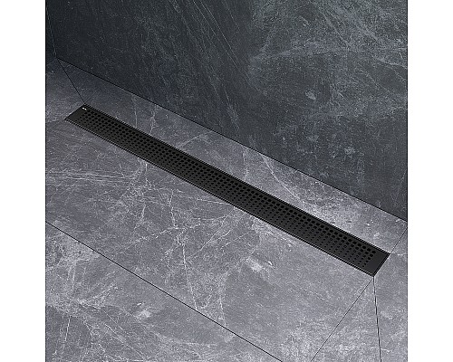 Душевой лоток AM.PM MasterFlow 80 W01SC-P11-080-01BM с Черной матовой решеткой Cut Gradient