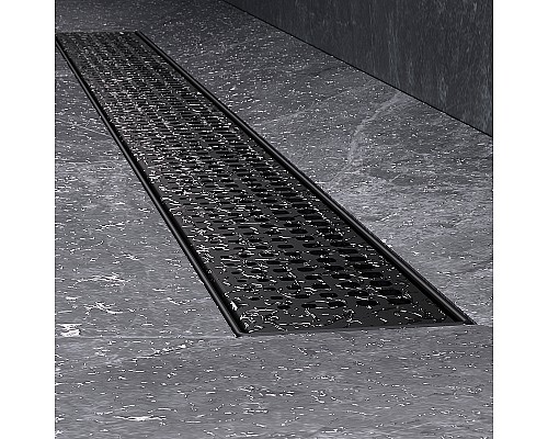 Душевой лоток AM.PM MasterFlow 80 W01SC-P11-080-01BM с Черной матовой решеткой Cut Gradient