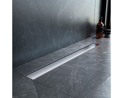 Душевой лоток AM.PM MasterFlow 70 W01SC-U11-070-04SB с решеткой Хром матовый / под плитку Tile