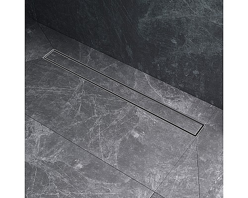 Душевой лоток AM.PM MasterFlow 70 W01SC-U11-070-04SB с решеткой Хром матовый / под плитку Tile