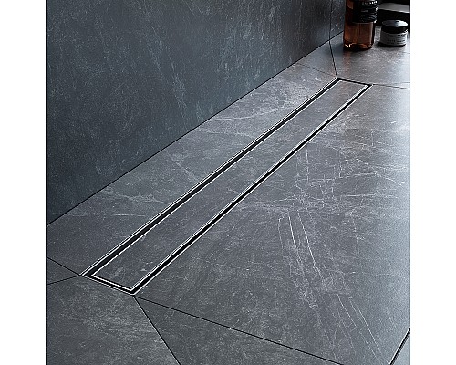 Душевой лоток AM.PM MasterFlow 70 W01SC-U11-070-04SB с решеткой Хром матовый / под плитку Tile