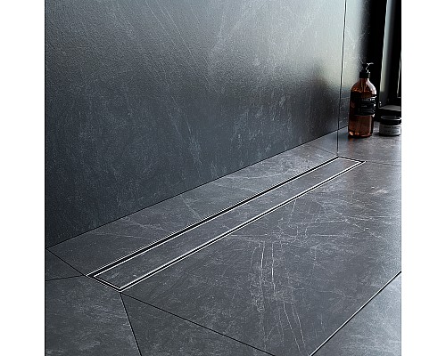 Душевой лоток AM.PM MasterFlow 70 W01SC-U11-070-04SB с решеткой Хром матовый / под плитку Tile