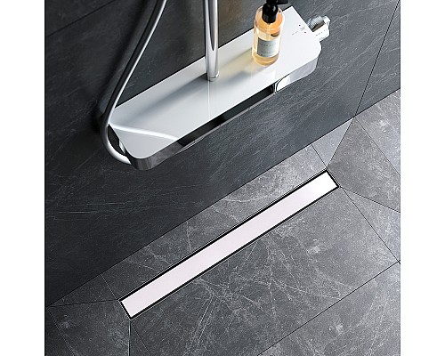 Душевой лоток AM.PM MasterFlow 70 W01SC-U11-070-04SB с решеткой Хром матовый / под плитку Tile