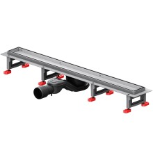 Душевой лоток AM.PM MasterFlow 70 W01SC-U11-070-04SB с решеткой Хром матовый / под плитку Tile