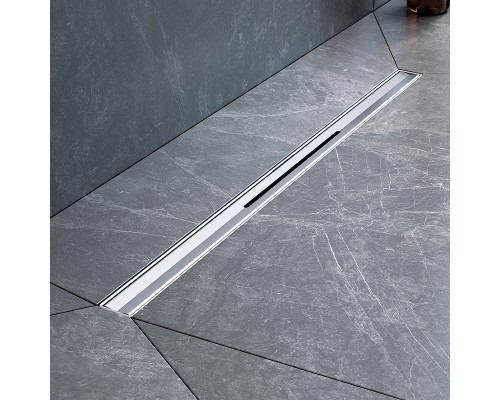 Душевой лоток AM.PM MasterFlow 60 W01SC-S11-060-05SB с решеткой Хром матовый Slim line