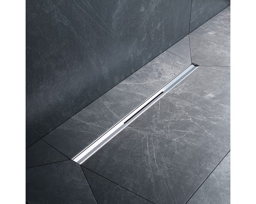 Душевой лоток AM.PM MasterFlow 60 W01SC-S11-060-05SB с решеткой Хром матовый Slim line