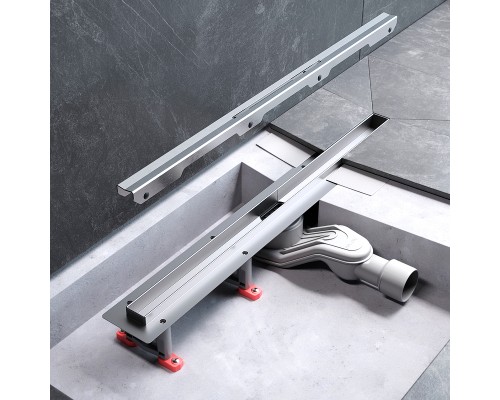 Душевой лоток AM.PM MasterFlow 60 W01SC-S11-060-05SB с решеткой Хром матовый Slim line