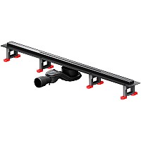Душевой лоток AM.PM MasterFlow 80 W01SC-S11-080-05BM с Черной матовой решеткой Slim line