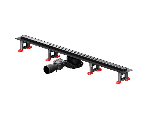 Душевой лоток AM.PM MasterFlow 80 W01SC-S11-080-05BM с Черной матовой решеткой Slim line