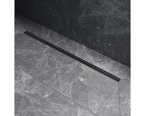 Душевой лоток AM.PM MasterFlow 80 W01SC-S11-080-05BM с Черной матовой решеткой Slim line