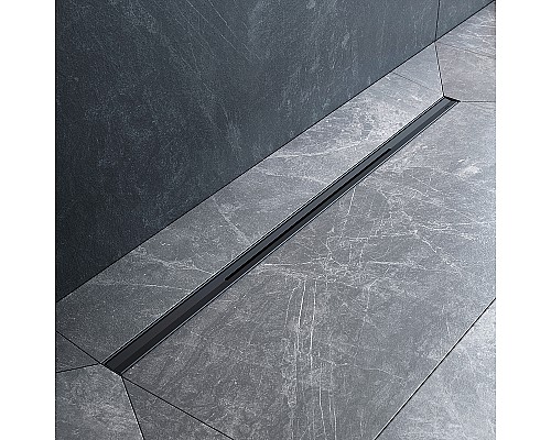 Душевой лоток AM.PM MasterFlow 80 W01SC-S11-080-05BM с Черной матовой решеткой Slim line