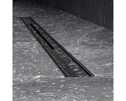 Душевой лоток AM.PM MasterFlow 80 W01SC-S11-080-05BM с Черной матовой решеткой Slim line