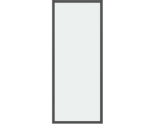 Душевая стенка Grossman Style 90 200.K33.05.90.21.00 профиль Черный матовый стекло прозрачное
