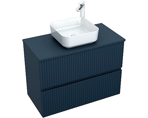 Тумба под раковину Aquanet Джейн 90 313303 подвесная Маренго