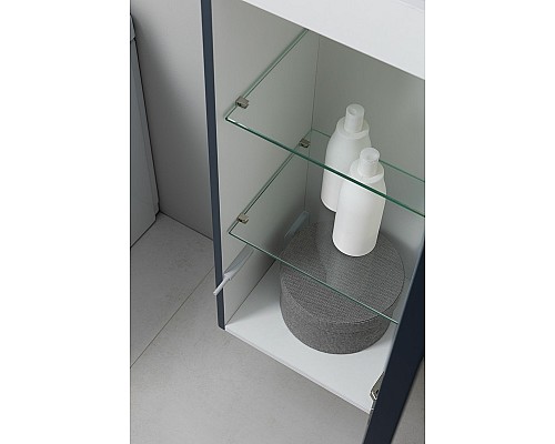 Шкаф пенал Aquanet Арт 35 313268 подвесной Маренго