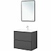 Тумба под раковину Aquanet Арт 75 329064 подвесная Ясень графит
