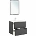 Тумба под раковину Aquanet Арт 75 329064 подвесная Ясень графит